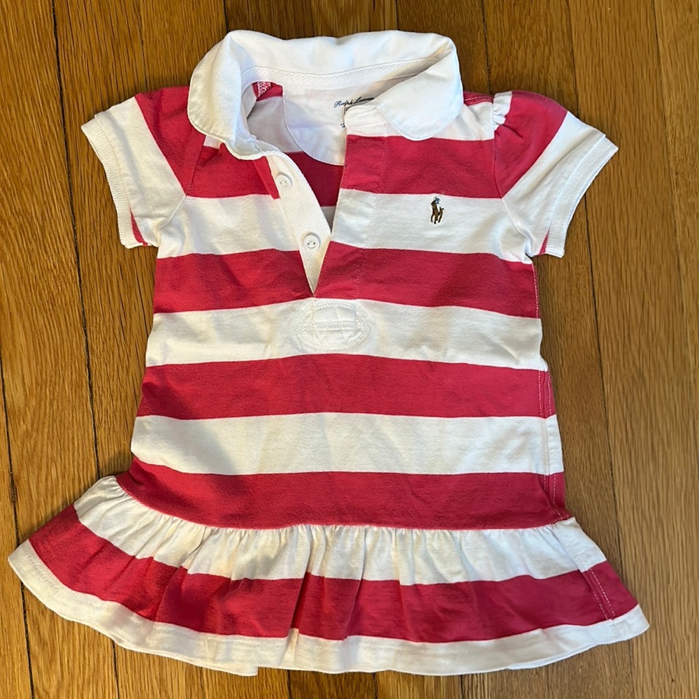 Ralph Lauren Polo Stripe Dress with Bloomers
